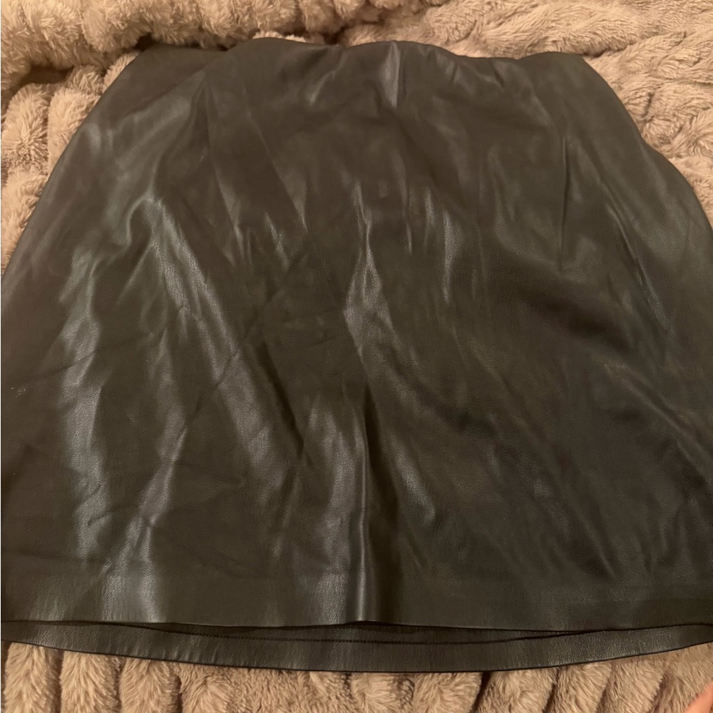 Express Black Mini Skirt